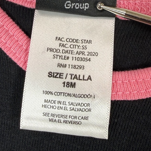 HARLEY DAVIDSON Baby Girls’ “My Grandpa Rides A Harley” Bikercore One Piece 18M - Picture 6 of 7